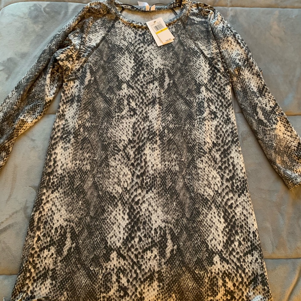Snake skin dress
